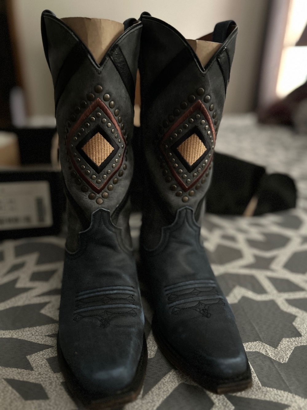 Redneck Riviera Navy Boots